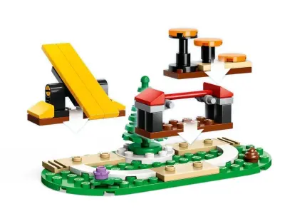 PixelBricks3D - LEGO Mobile Police Dog Training  3D print model