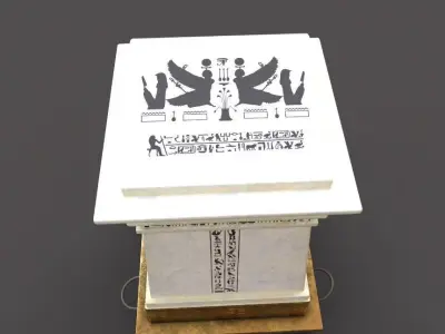 Egyptian Canopi 3D model