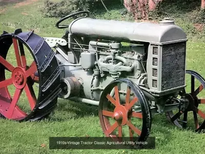Vintage Tractor Pack 15 Models Farm Agricultural Vehicles