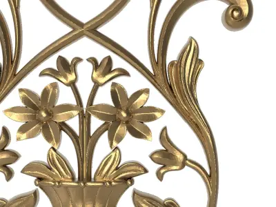  decorative pattern ready for 3D printing 3D model 491