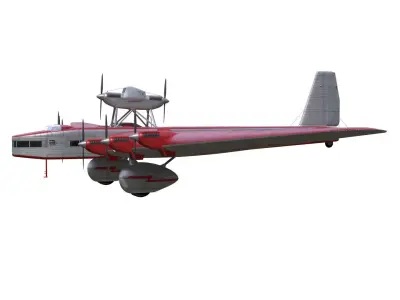tupolev ant-20 maxim gorky 3D model purchase