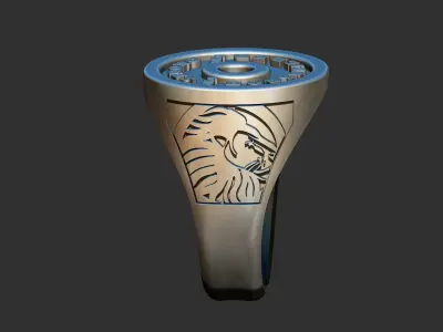 Weight Plate Ring - Anel Anilha 3D print model