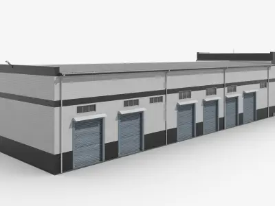 Manufacturing Facility 3D model