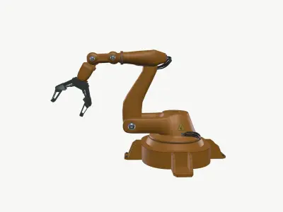 industrial robot 3D model purchase