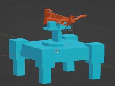 3DArbalet  Free low-poly 3D model