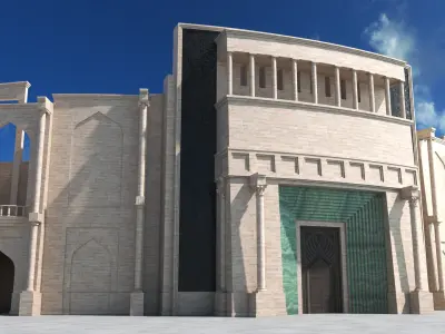  Katara Amphitheater Structure 