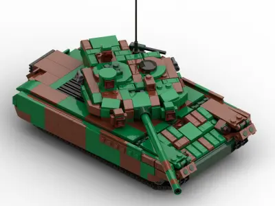 MocBricks3D - Lego T84 Oplot M 3D print model