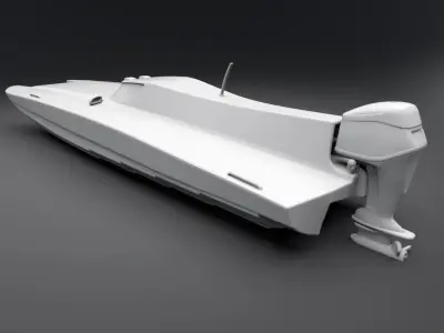 Dragboat 2 Printable 3D print model