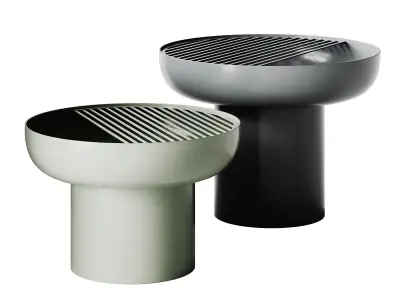 MID TM Round Coffee Table by Babich studio 3D model