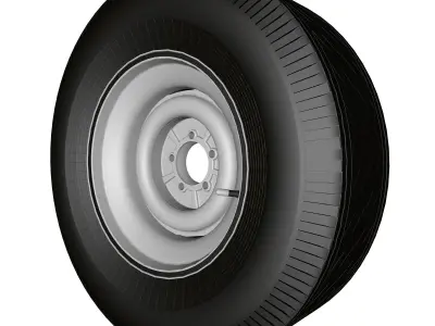 50s wheel 3D model