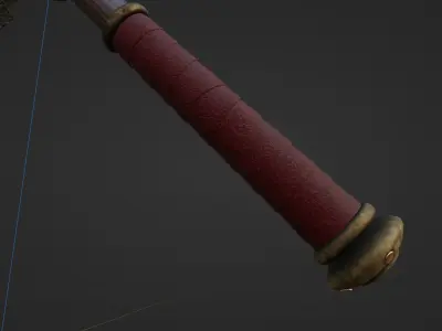 Hammer 4k textured Low-poly 3D model