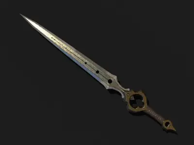 LightBlade Free low-poly 3D model