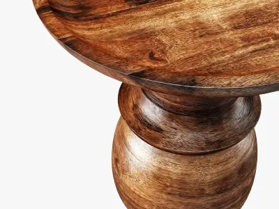 Yargici side table 3D model