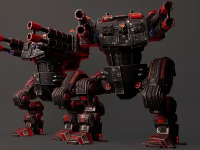 R3A MECHA 01 3D model