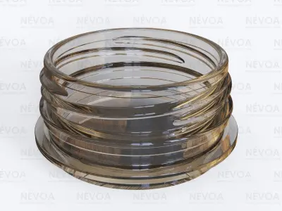Neck finish - PCF 48P 5 - voluntary standard hot fill finish 3D model