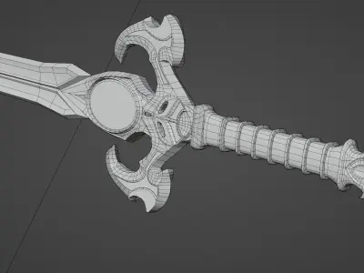 The sword of the king 3D model