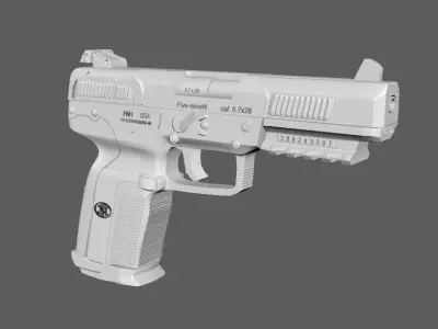 FN Five seven 3D model