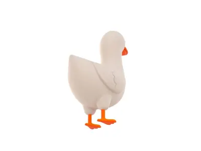 Character162 Goose 3D model