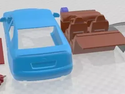 Kia Optima 2006 Printable Car 3D print model