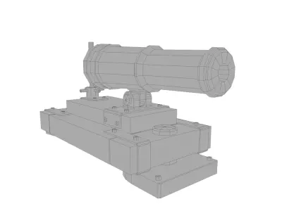 Cannon - Cannons Low-poly 3D model purchase