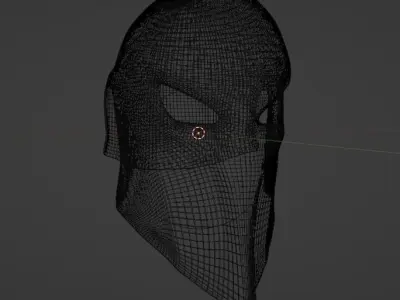 A mask 3D model