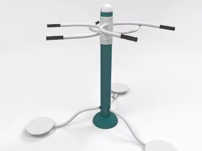 Gym Outdoor 6 3D model