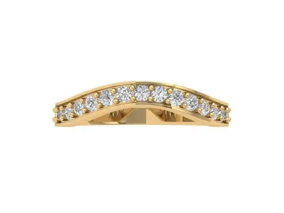 Wedding Art Deco Band 3D print model purchase