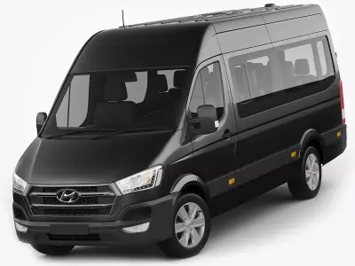 Hyundai H350 bus 2015 3D model