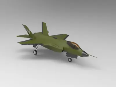 F-35 Lightning II Stealth fighter 3D model