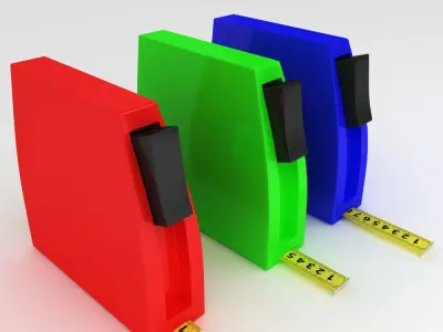 Measuring tape 3d model  3D model