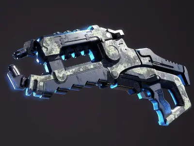 Arc Projector Mass Effect 3D model