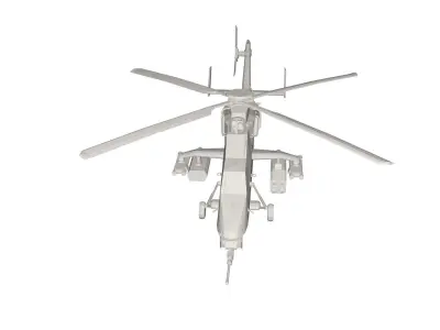 Military Helicopter concept Low-poly 3D model by vlad25 from CGTrader