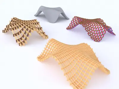 Shell Pavilions Collection 3D model