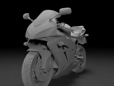 MOTORCYCLE HON-DA CBR 1000RR FIREBLADE 2005-2007 3D MODEL 3D print model