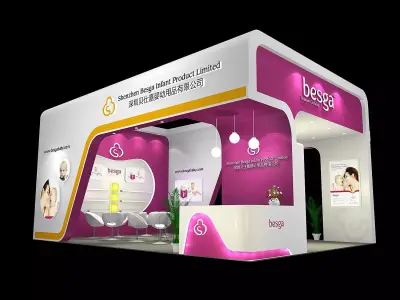 Exhibition - Area - 6X9-3DMAX2009-08 3D model