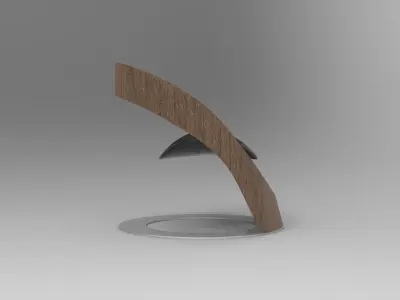 Modern Chair Low-poly 3D model purchase