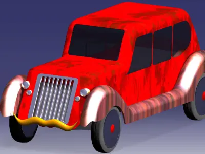 Luxurious 3D Car 3D print model