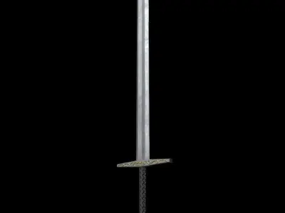 Sword Low Poly Free low-poly 3D model purchase