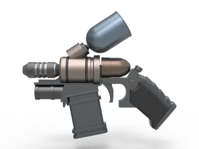 Batman Explosive gel 3D print model