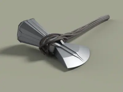 Stormbreaker of Thor from movie Avengers Infinity war 3D model