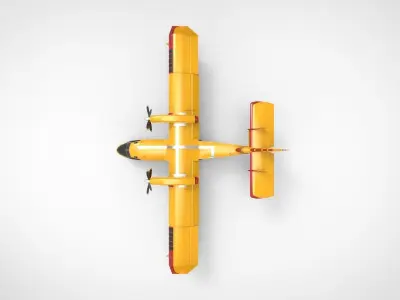 Bombardier CL-415 3D model
