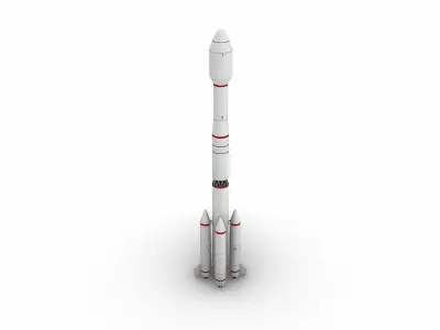 Rocket Free 3D model