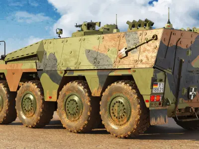 Boxer MRAV 3D model purchase