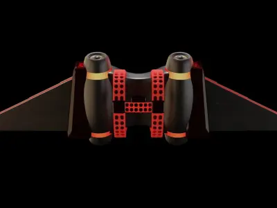 Jetpack jetman cyraxz technology black lava edition 3D model