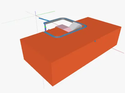 AT solar power tower 2 3D model