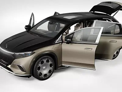 2024 Mercedes-Benz EQS SUV Maybach 3D model