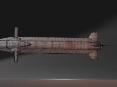 Ghost submarines 3D model