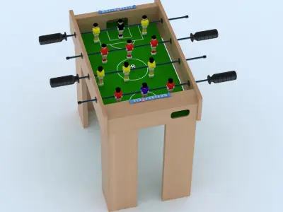 Football Table 3D model purchase