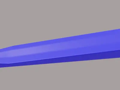 Airplane Free low-poly 3D model buy