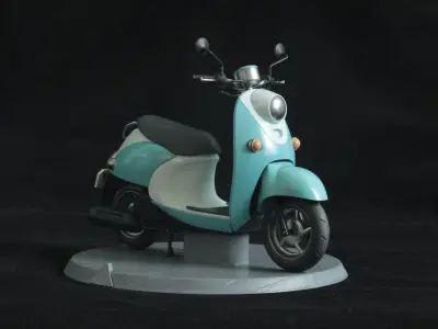 Shima Rin - Yuru Camp 3D Print Figurine 3D print model